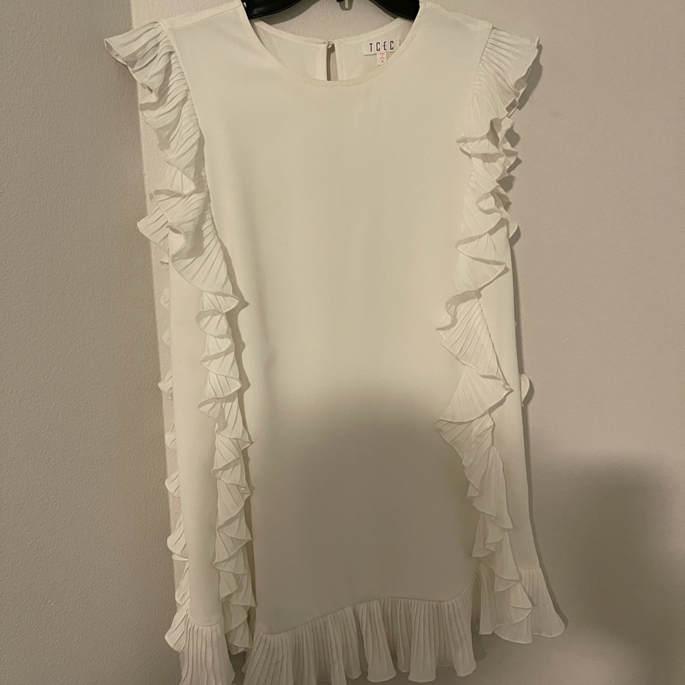 white dress